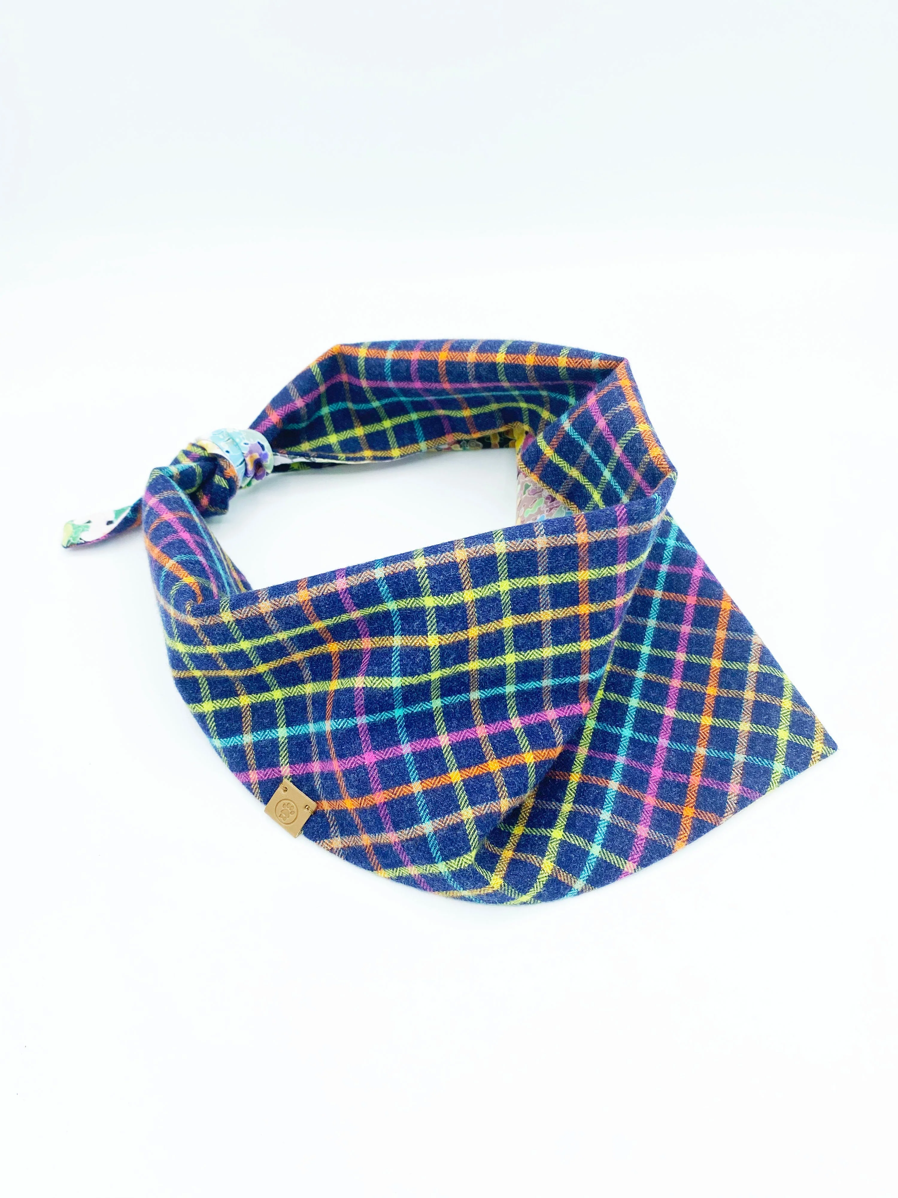 'Brett' Reversible Pet Bandana - Image 2