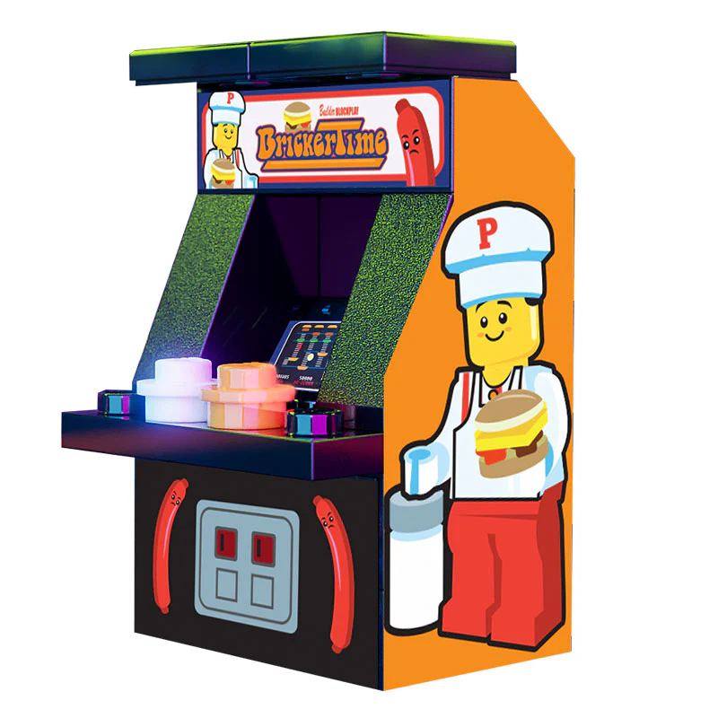 Bricker Time Arcade Machine made using LEGO parts - Image 2