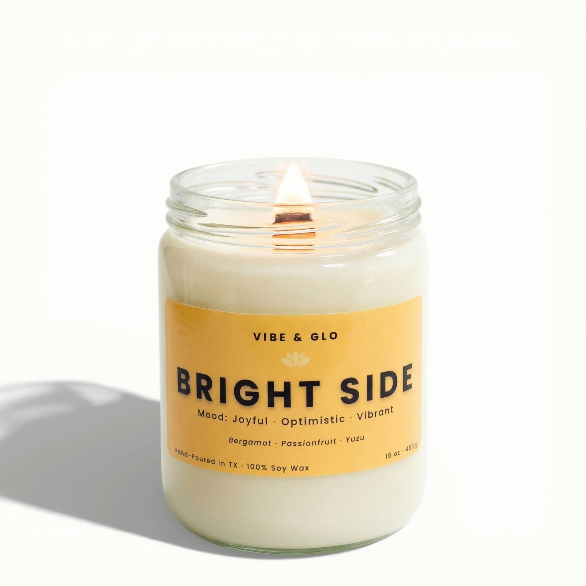 Bright Side – Yuzu & Bergamot Soy Candle - Image 10