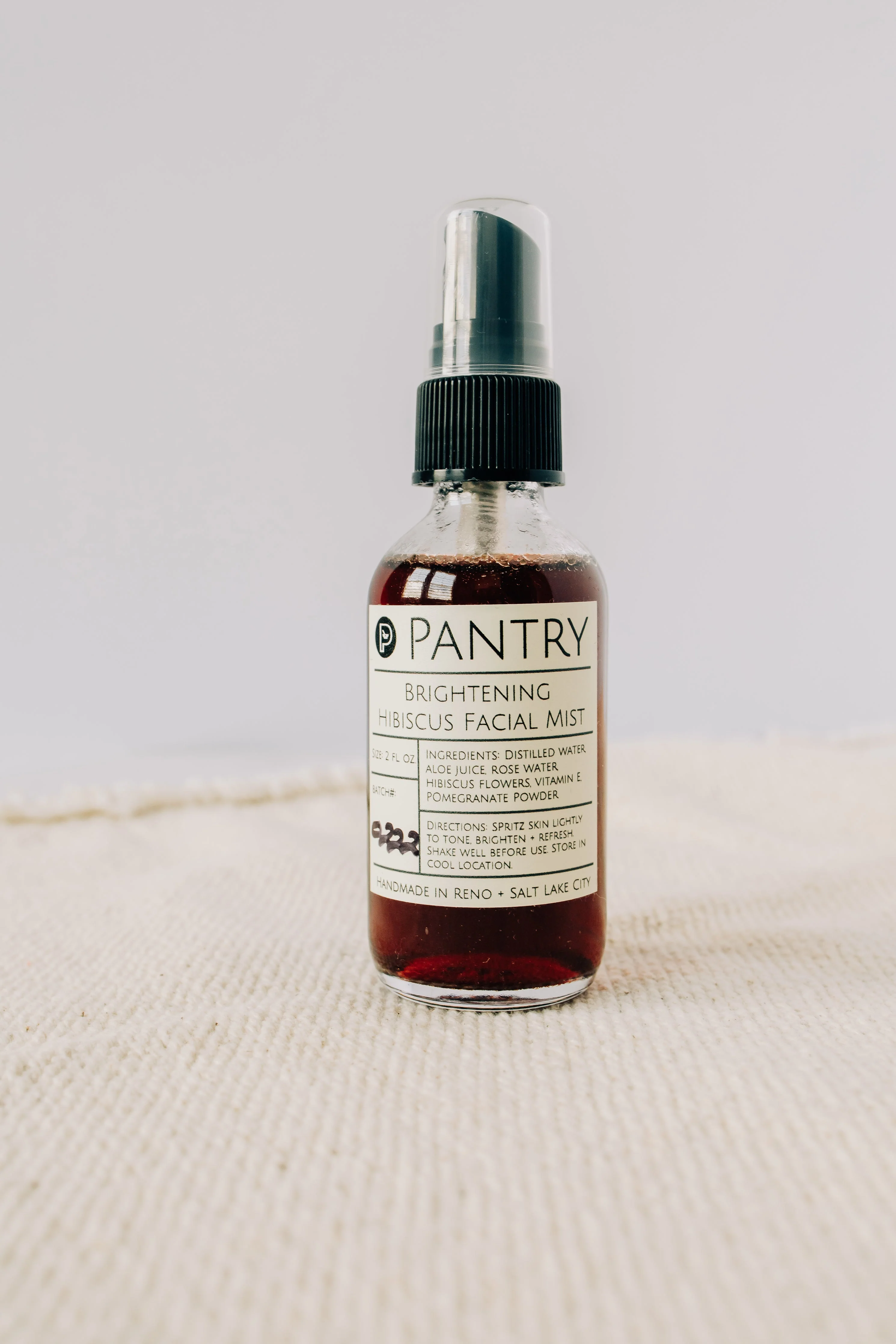 Brightening Hibiscus Facial Mist - Anti-Aging Toning Spray - Image 2