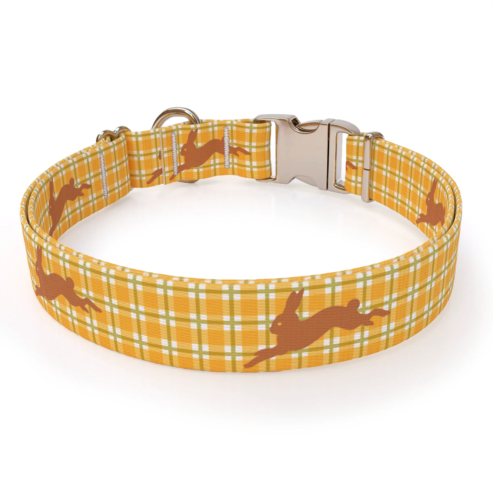 Brown Rabbit Dog Collar - Image 2