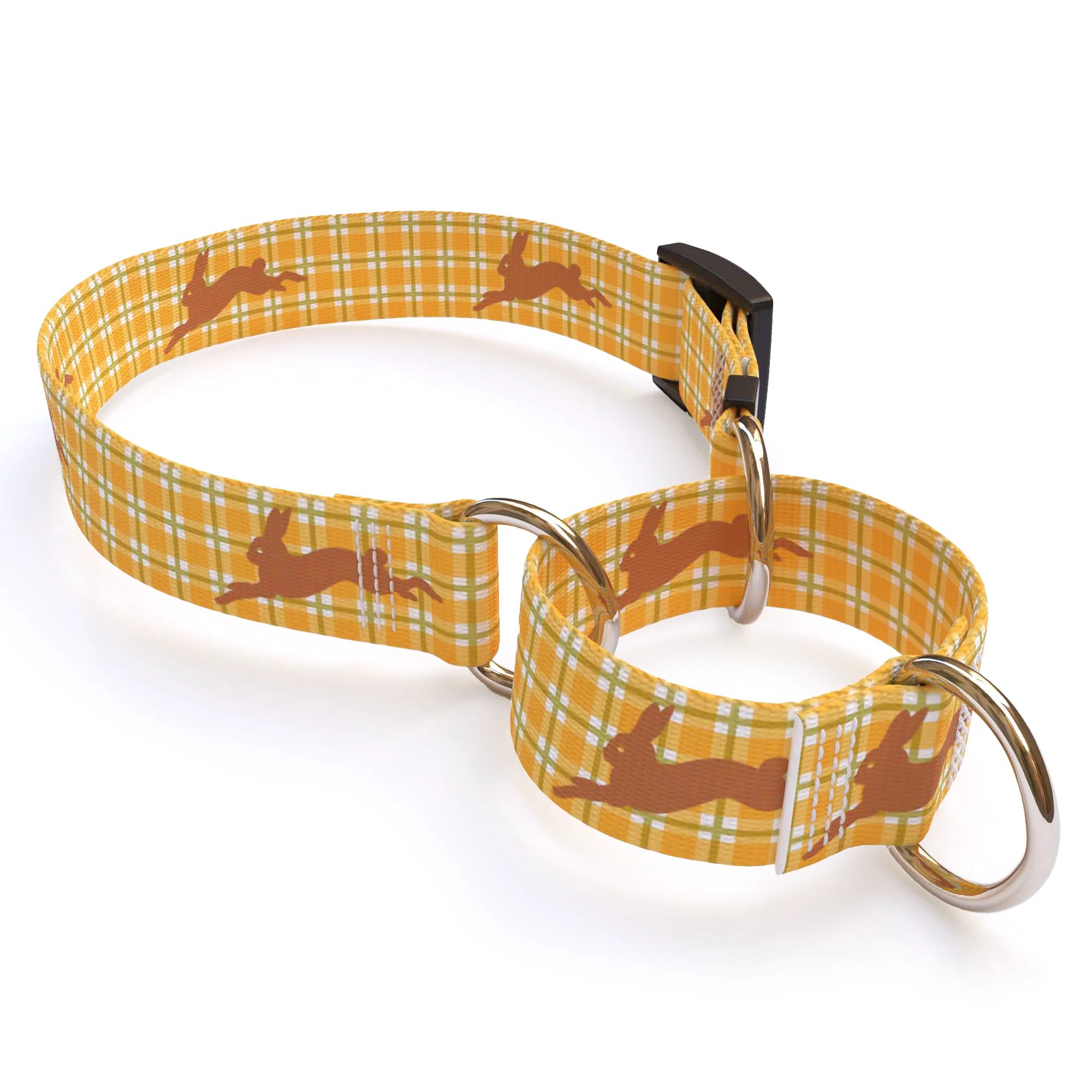 Brown Rabbit Dog Collar - Image 3