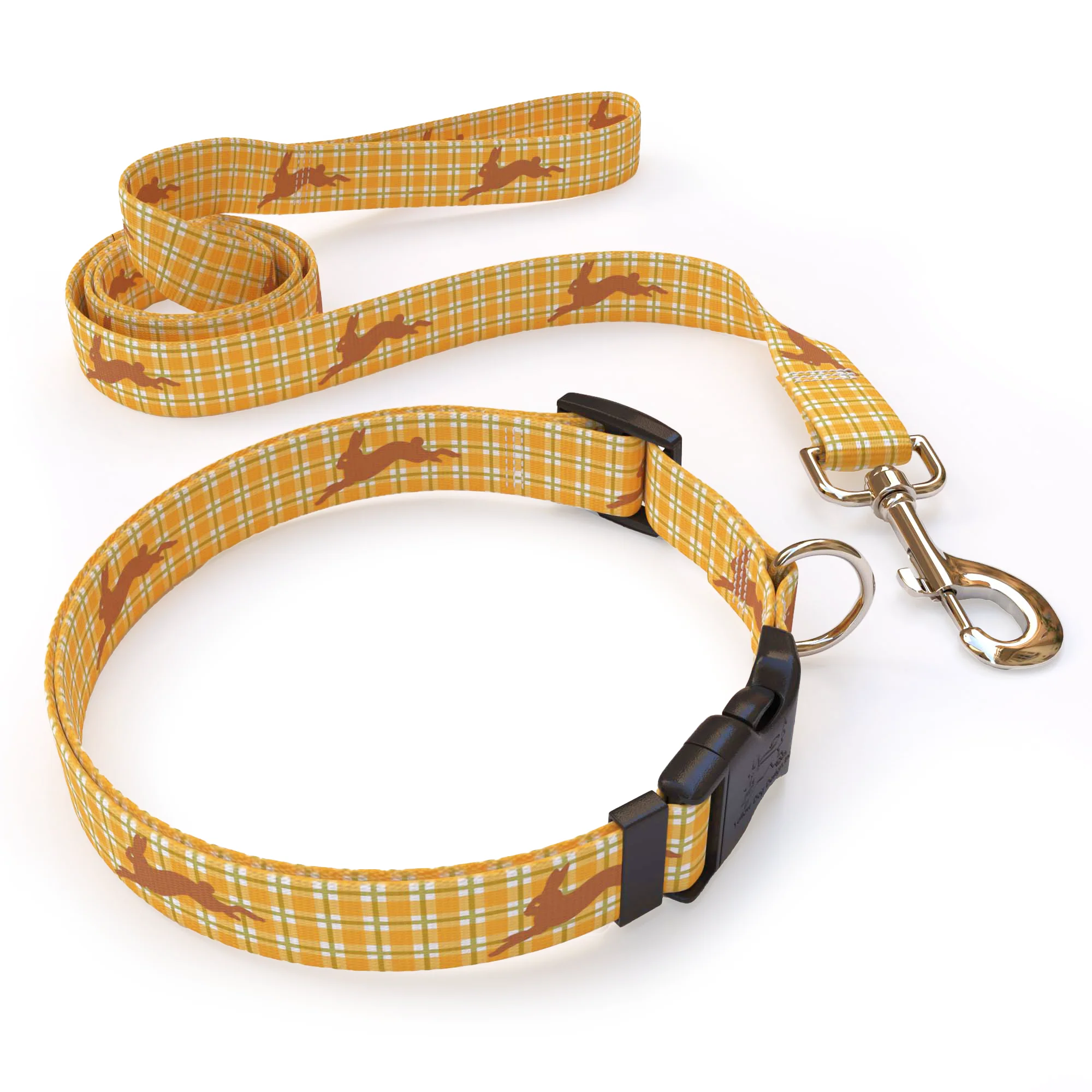 Brown Rabbit Dog Collar - Image 4