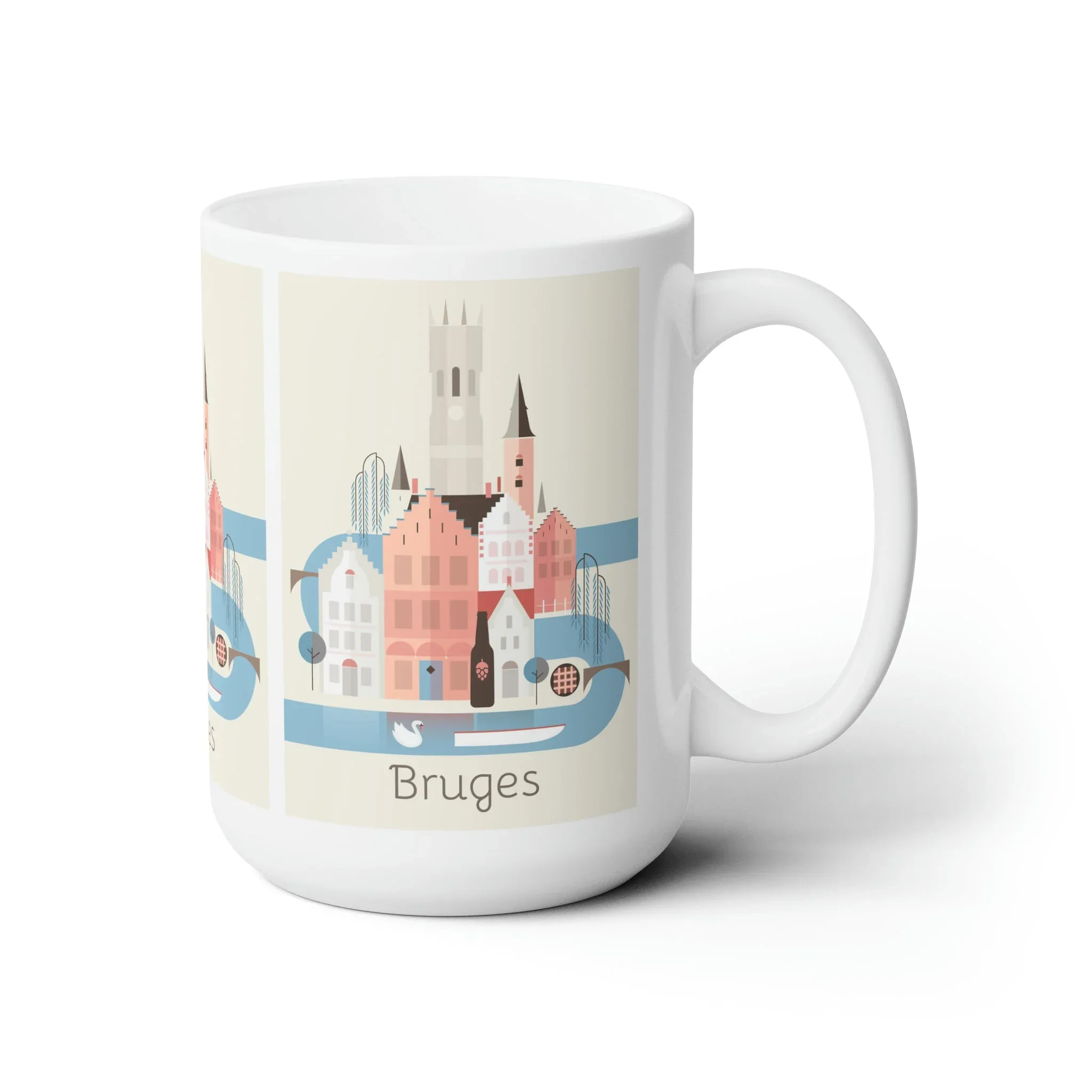 Bruges Ceramic Mug 11oz or 15oz - Image 3