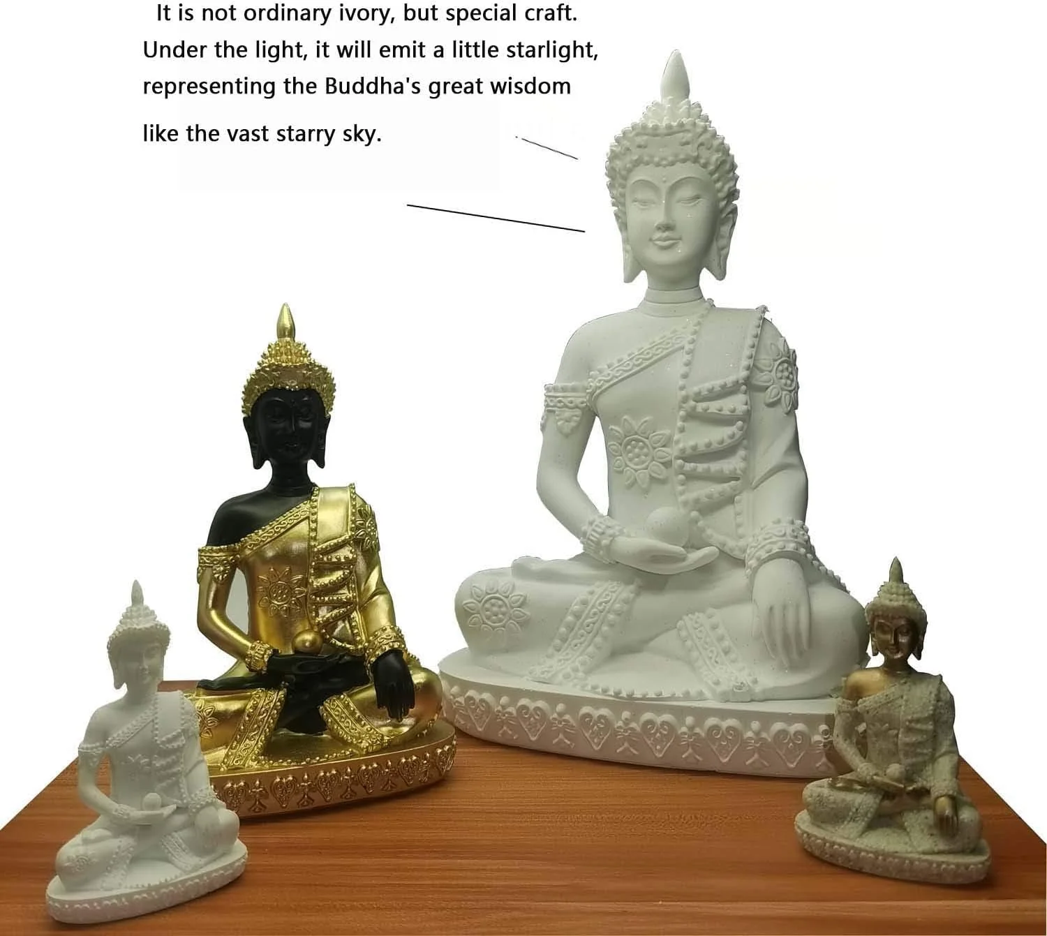 Buddha Fish Tank Decor - Image 5