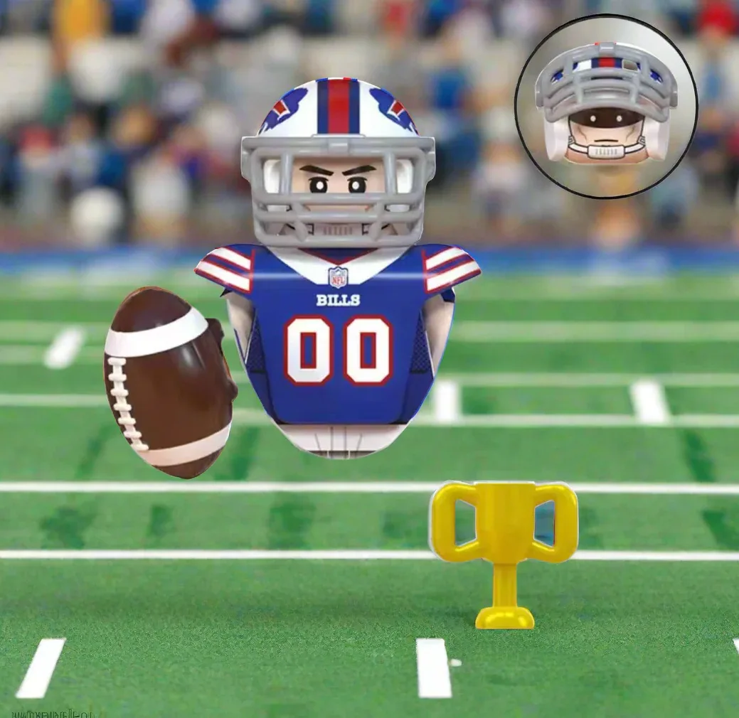 Buffalo Bills Team Minifigure - Image 2