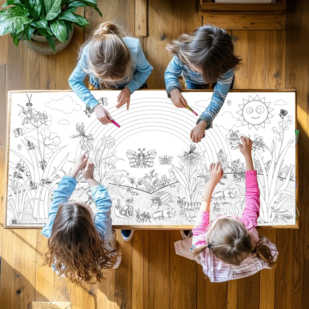Bugs Coloring Tablecloth - Image 2