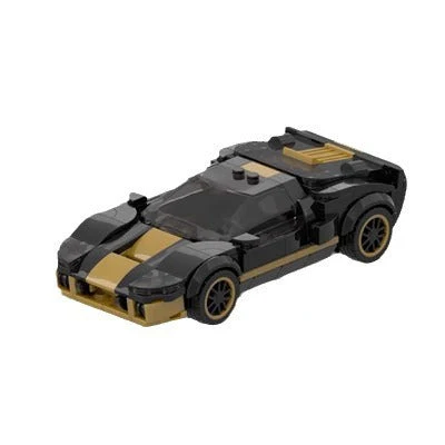 Building Block Car Model Assembled Sports Speed8 Grid Boy Toy Gift - Image 4
