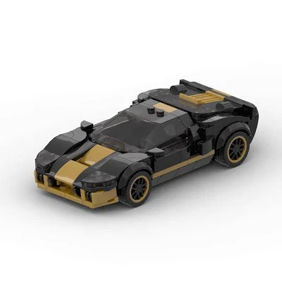 Building Block Car Model Assembled Sports Speed8 Grid Boy Toy Gift - Image 6