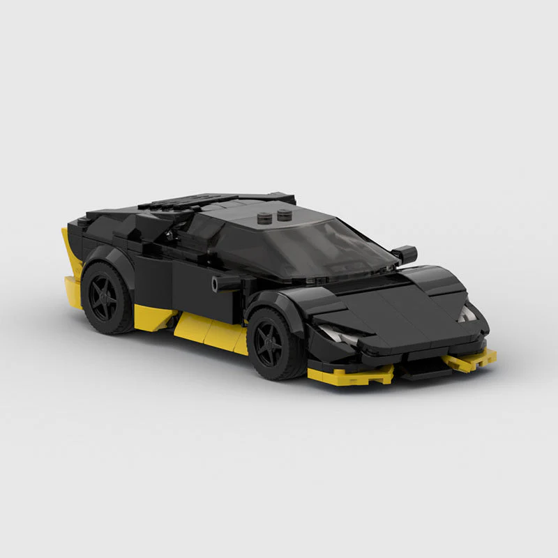 Building Block Puzzle Assembling Parts Package Racing Model - Image 3