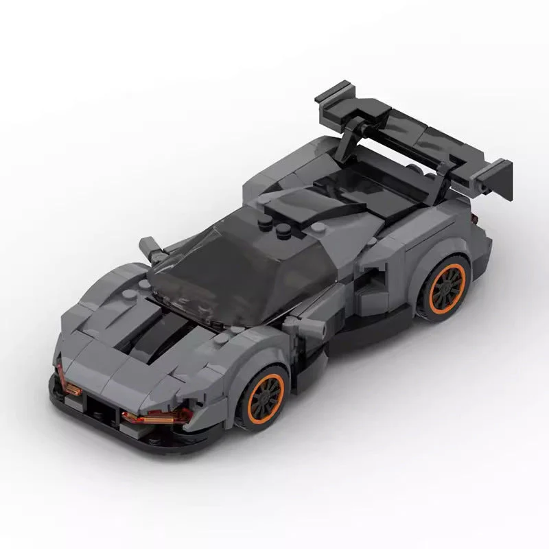 Building Block Toy Creative Super Sports Car Speed8 Grid Model - Image 10