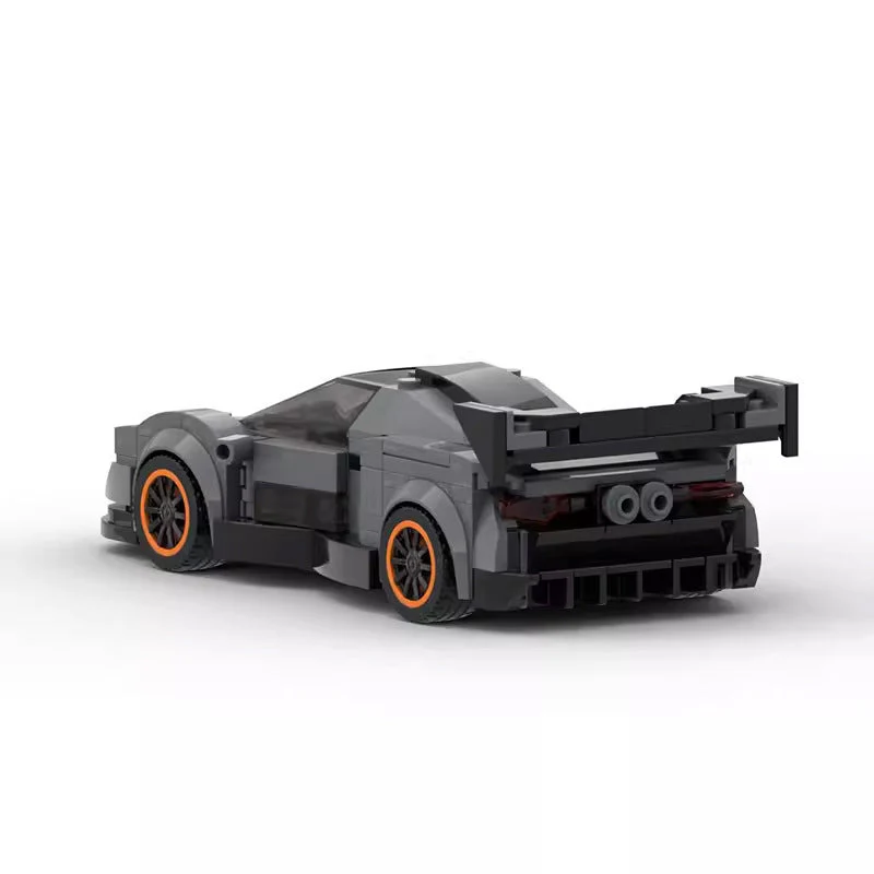 Building Block Toy Creative Super Sports Car Speed8 Grid Model - Image 2
