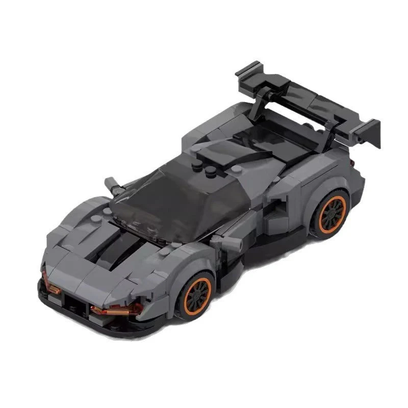 Building Block Toy Creative Super Sports Car Speed8 Grid Model - Image 5