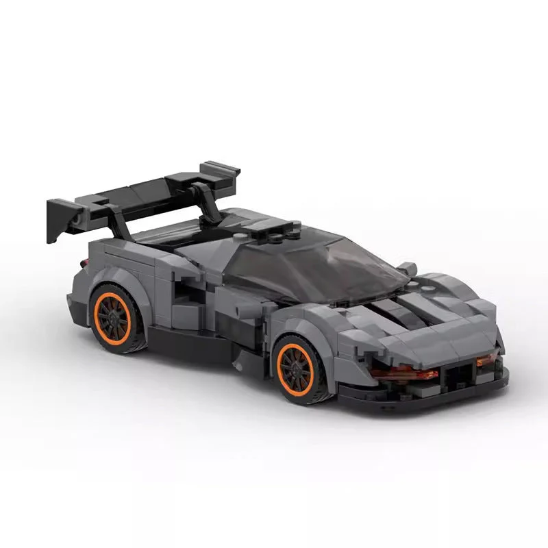 Building Block Toy Creative Super Sports Car Speed8 Grid Model - Image 8