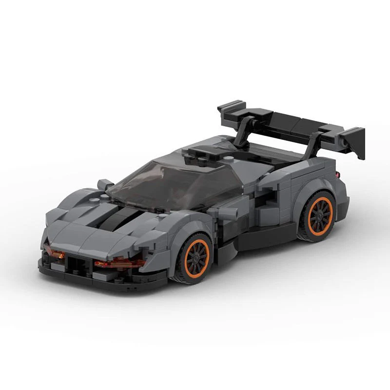 Building Block Toy Creative Super Sports Car Speed8 Grid Model - Image 9