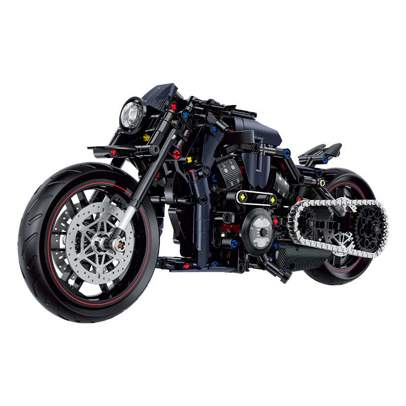 Building Blocks Motorcycle Toy Model Table Ornaments - Image 6