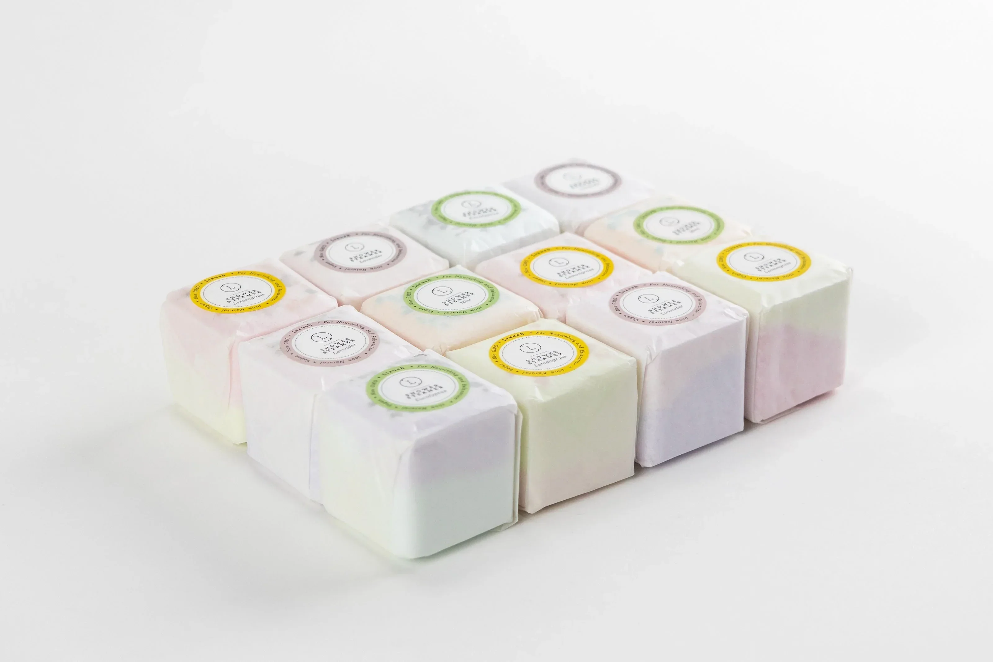 Bulk - 100 Natural Vegan Mix scents shower steamers - Image 11