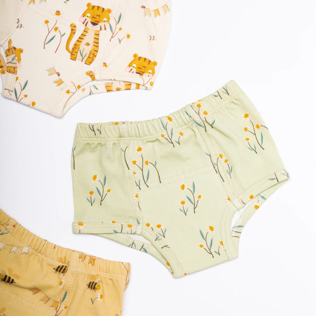 Bundle of Floral Potty Training Underwear (3 Pack) - Image 2