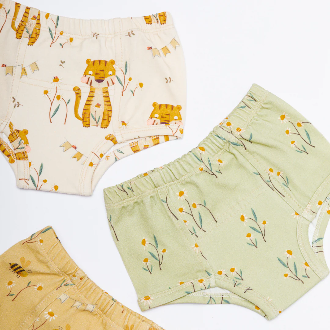 Bundle of Floral Potty Training Underwear (3 Pack) - Image 3