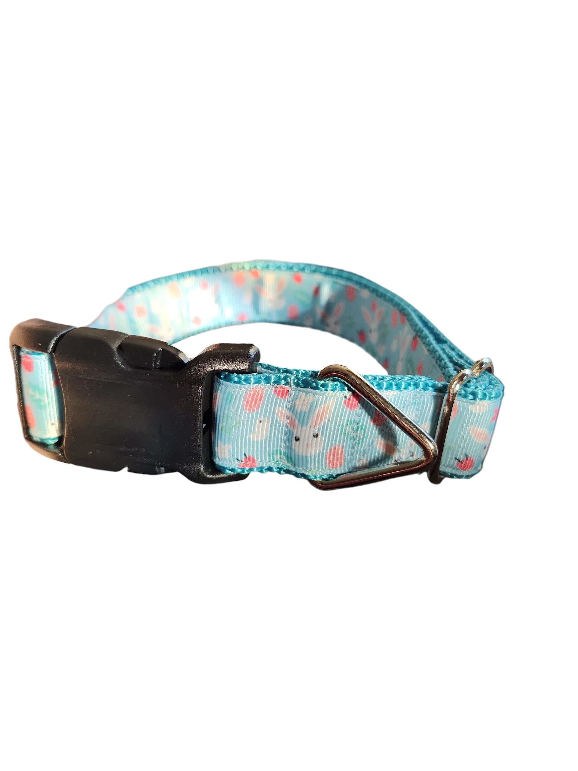 Bunnies & Chicks Nylon Dog Collar - Image 2