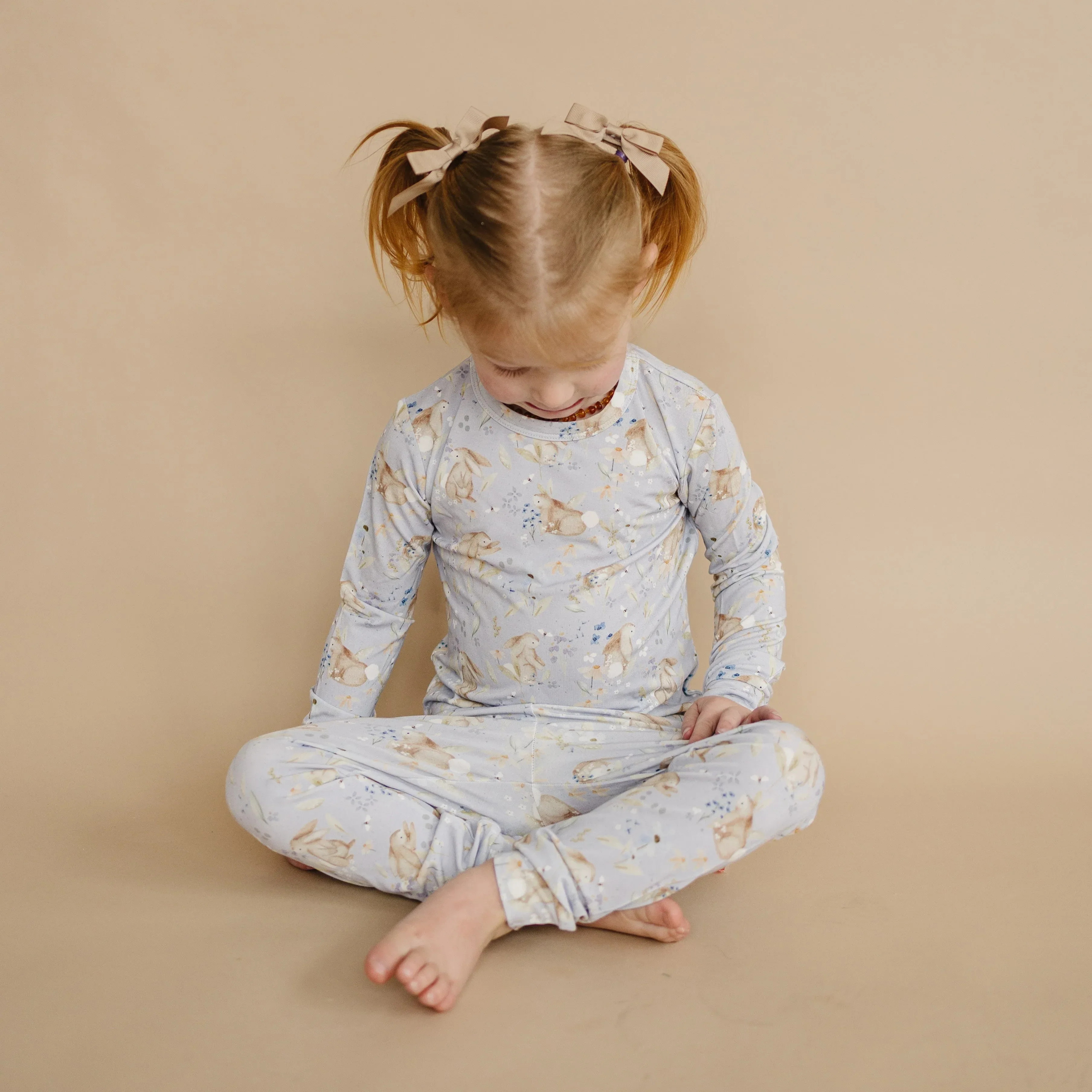 Bunny Blossoms 2pc Bamboo Pajamas - Image 9