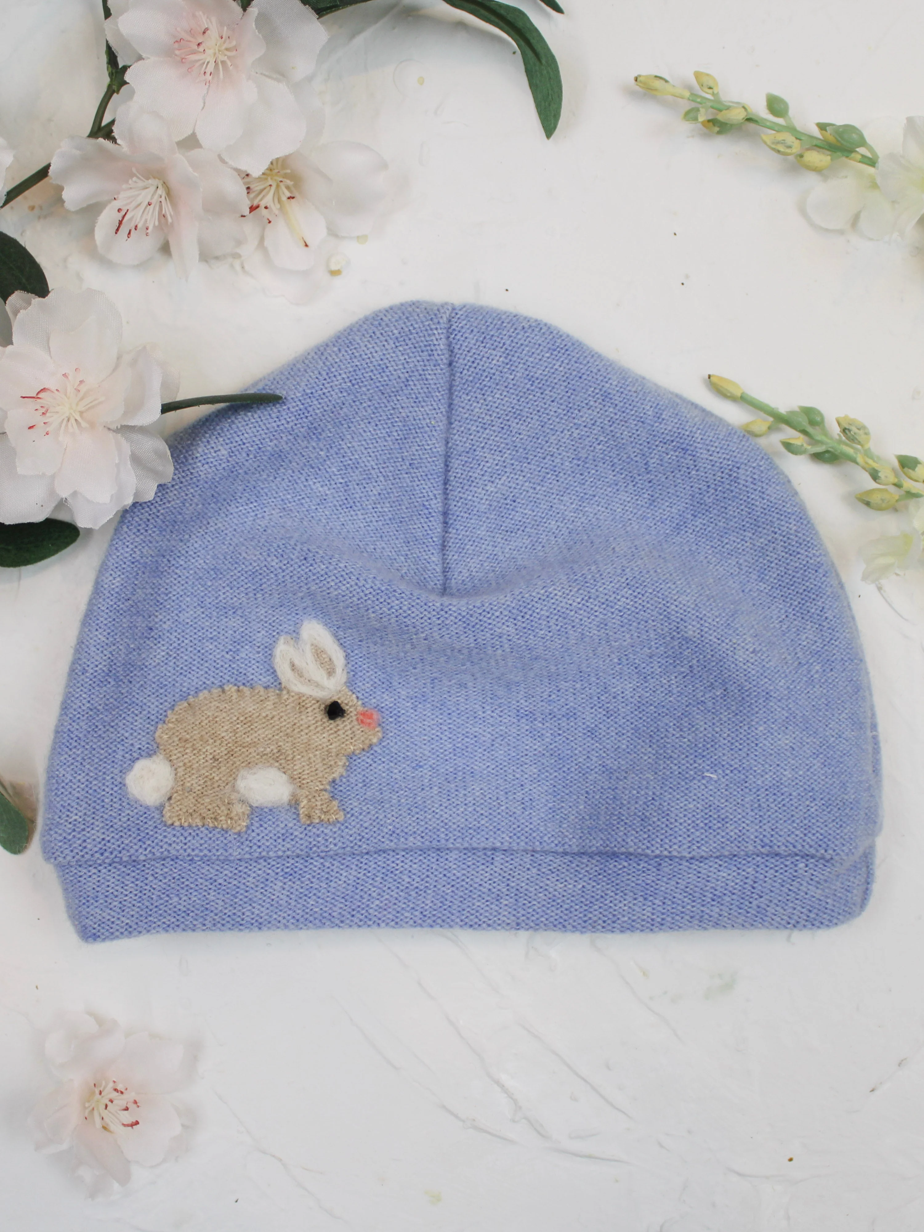 Bunny Cashmere Hat - Baby - Image 8