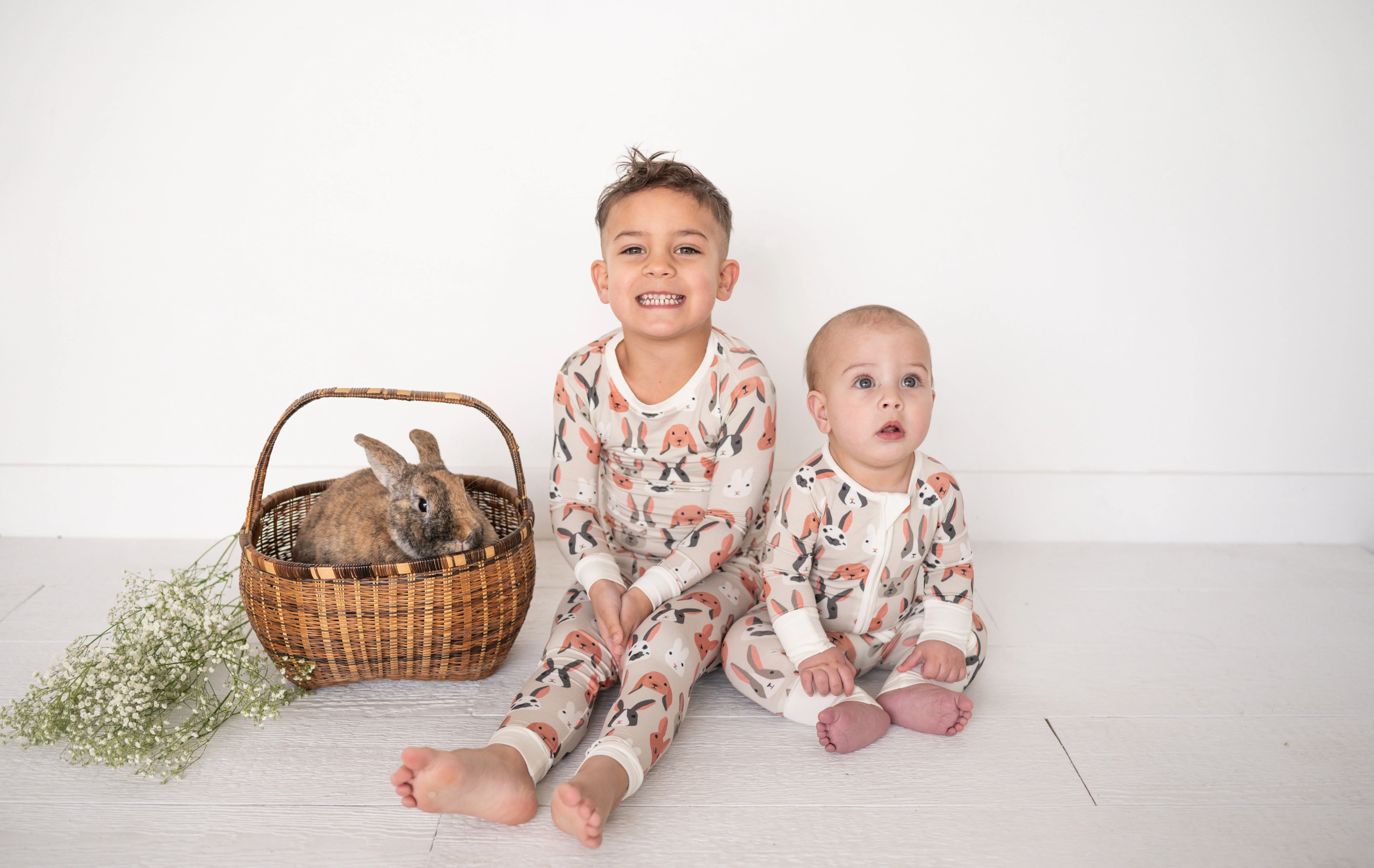 Bunny Crew (Convertible Zip Footies) - Image 3