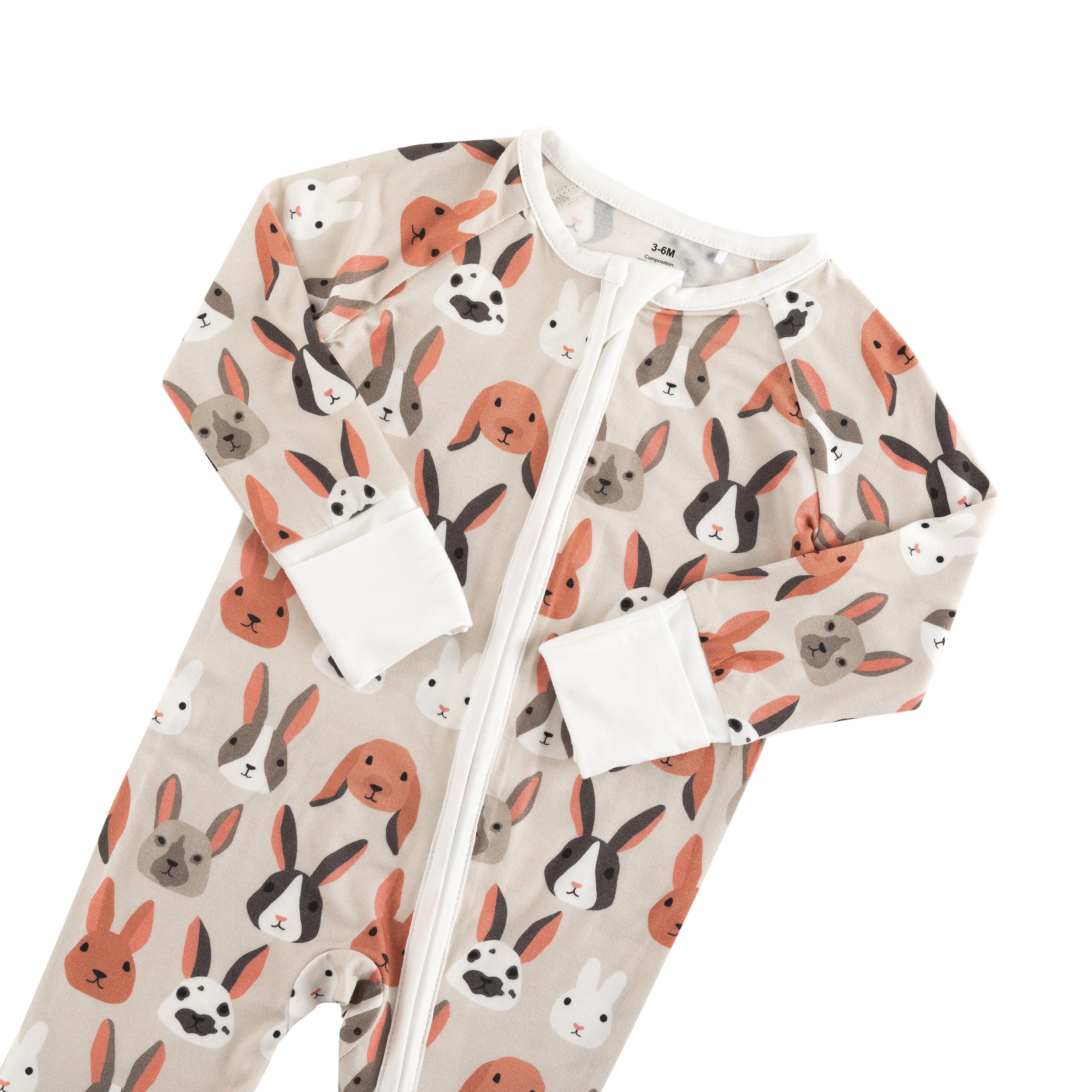 Bunny Crew (Convertible Zip Footies) - Image 4