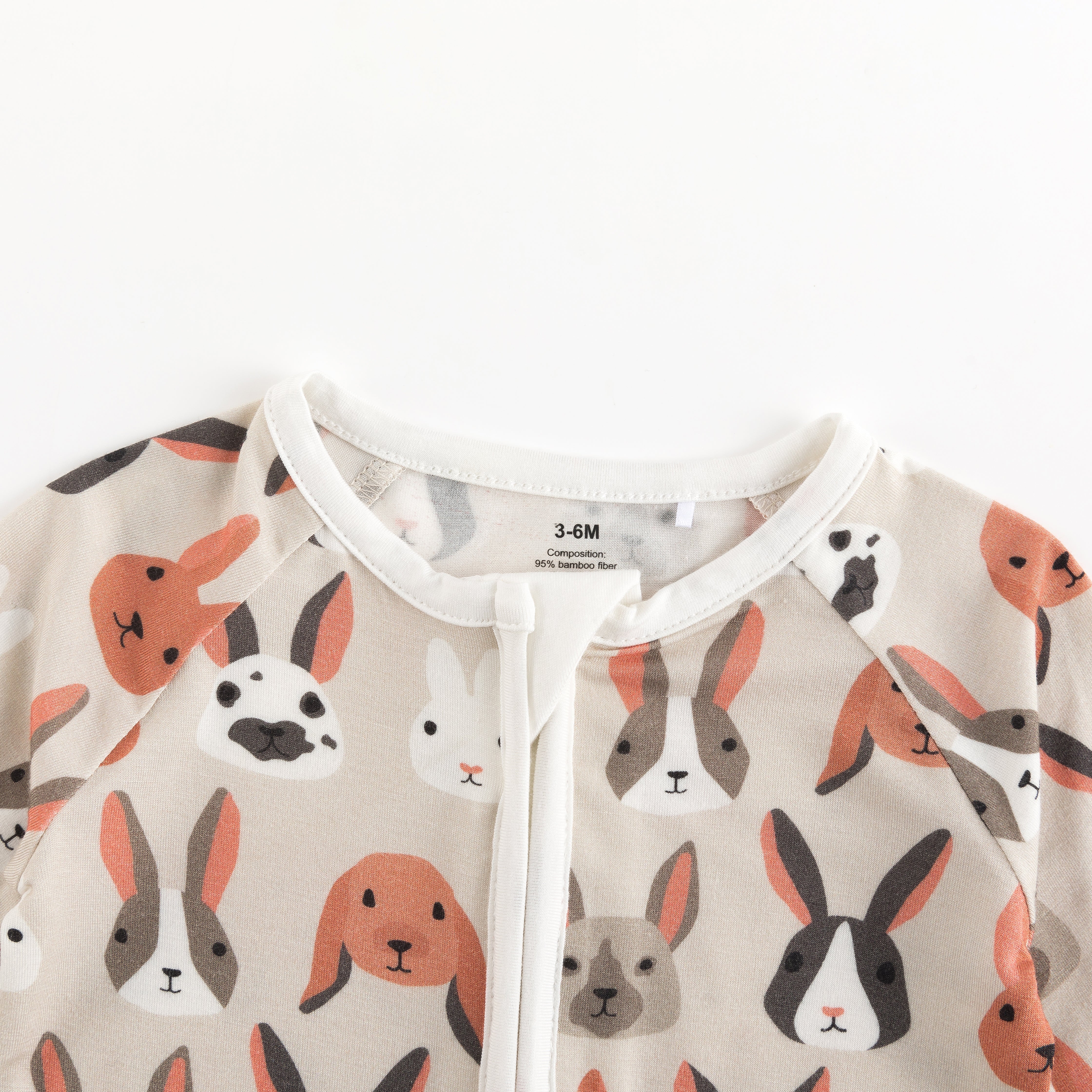 Bunny Crew (Convertible Zip Footies) - Image 5