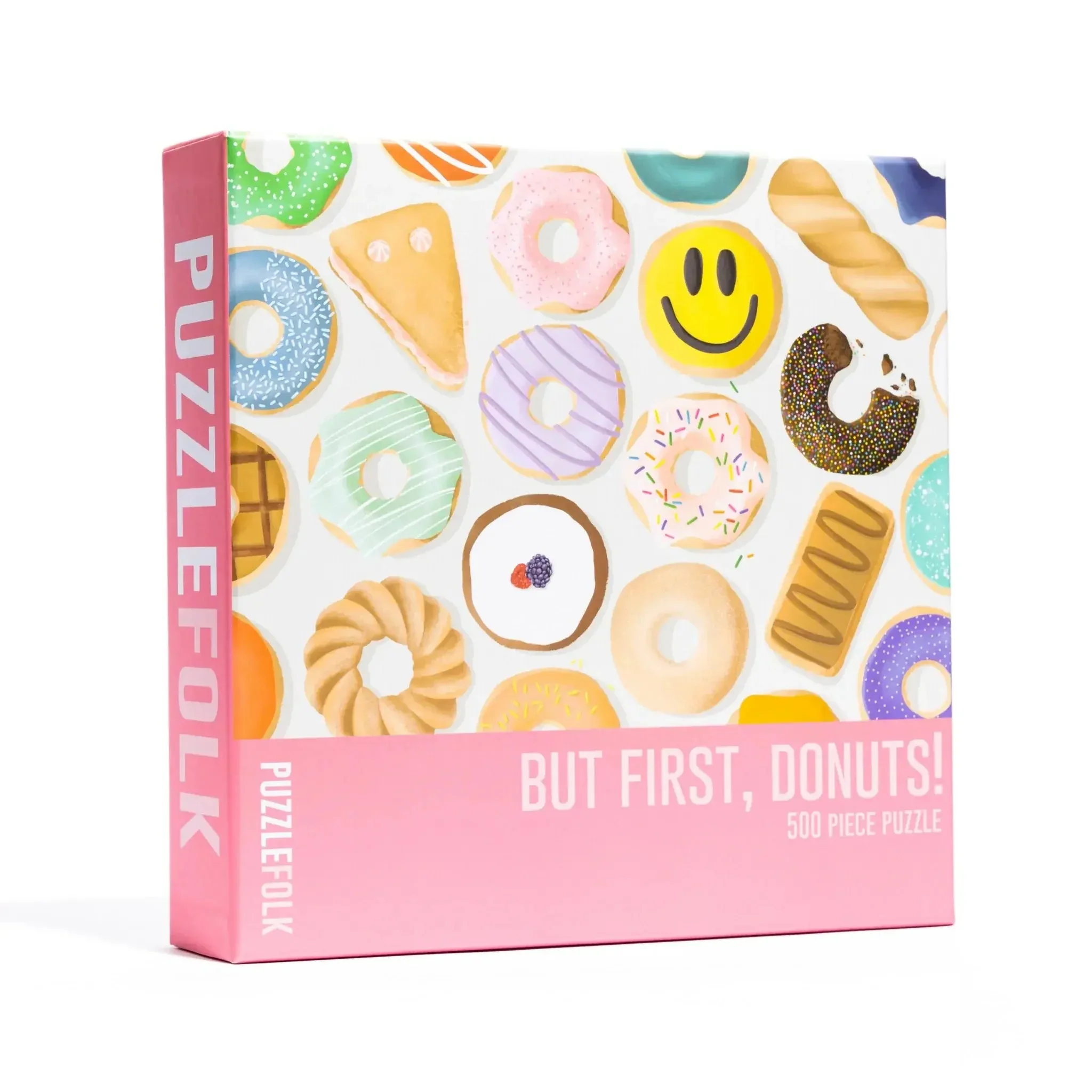 But First, Donuts 500 Piece Jigsaw Puzzle by Puzzlefolk - Image 6