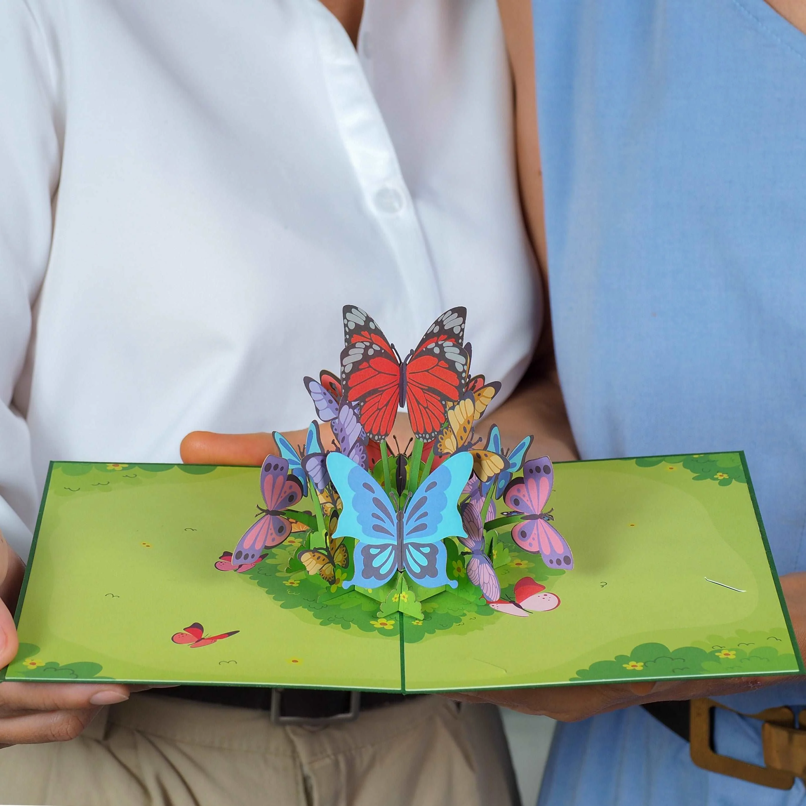Butterflies Pop Up Card - Image 4