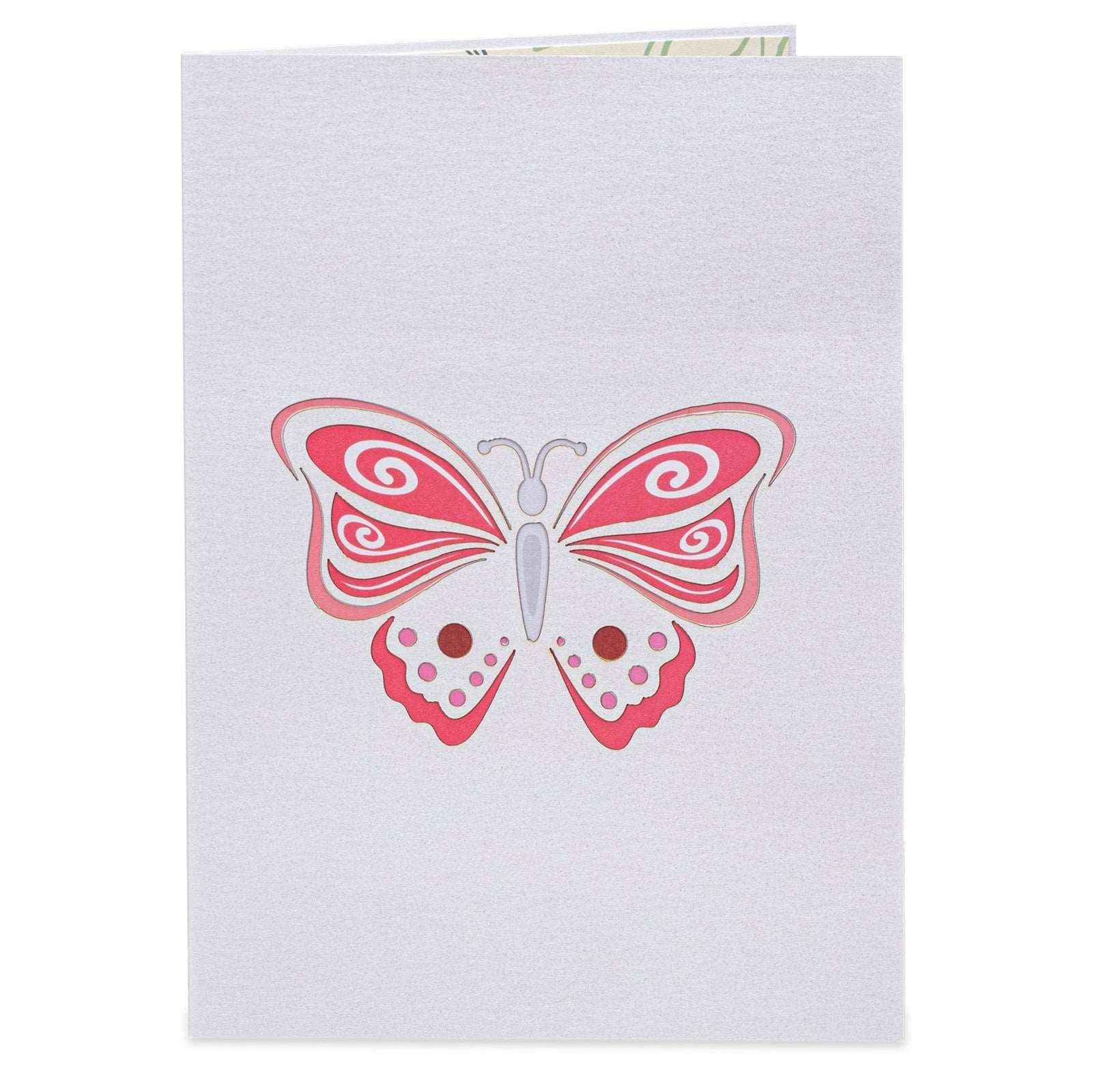 Butterflies Pop Up Card - 5" x 7" - Image 2