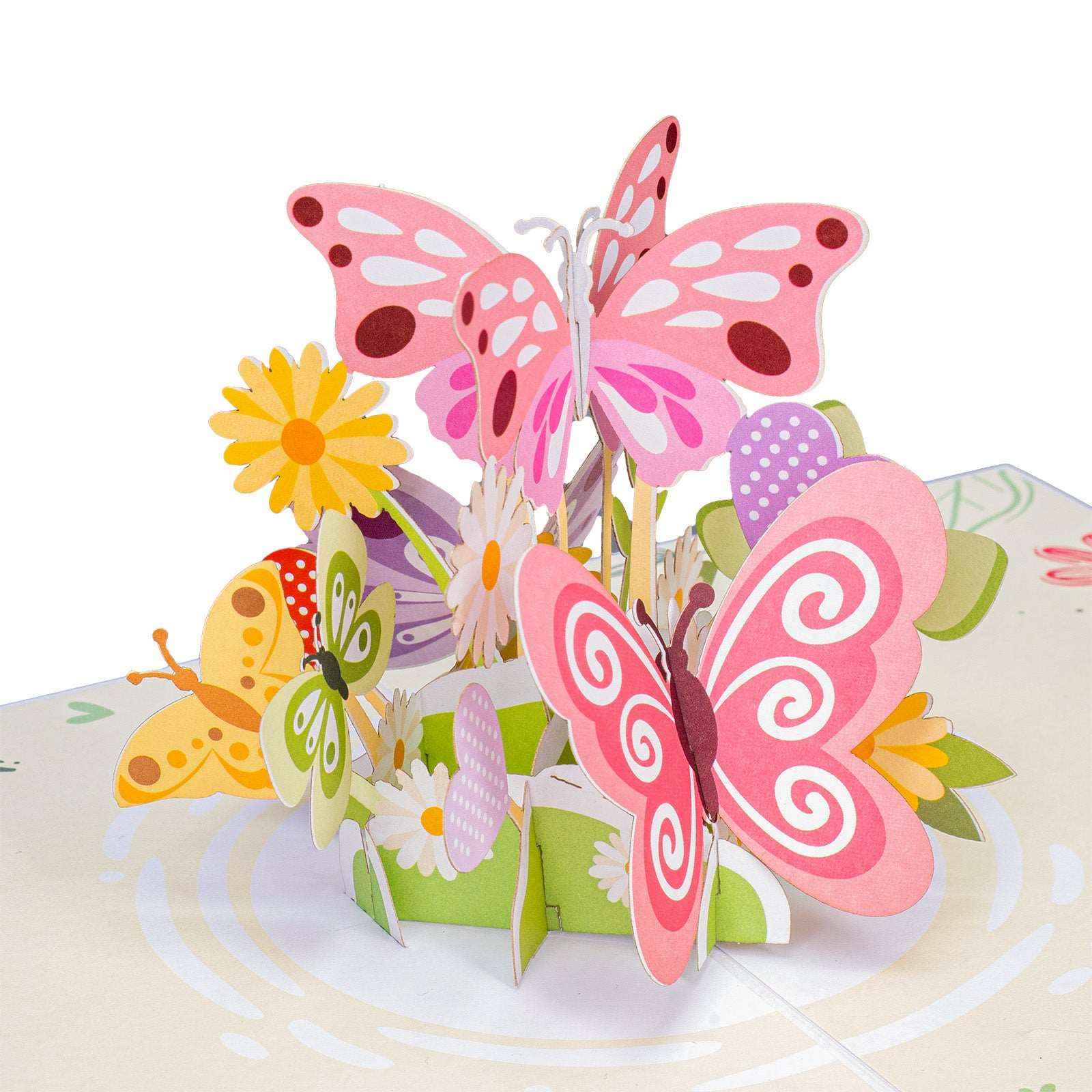 Butterflies Pop Up Card - 5" x 7" - Image 5