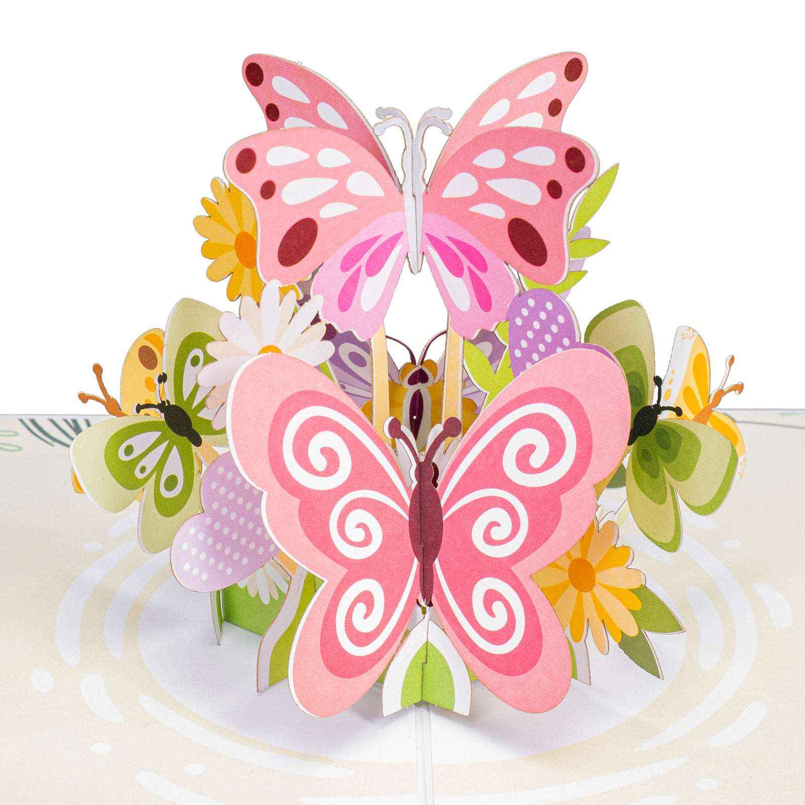 Butterflies Pop Up Card - 5" x 7" - Image 6