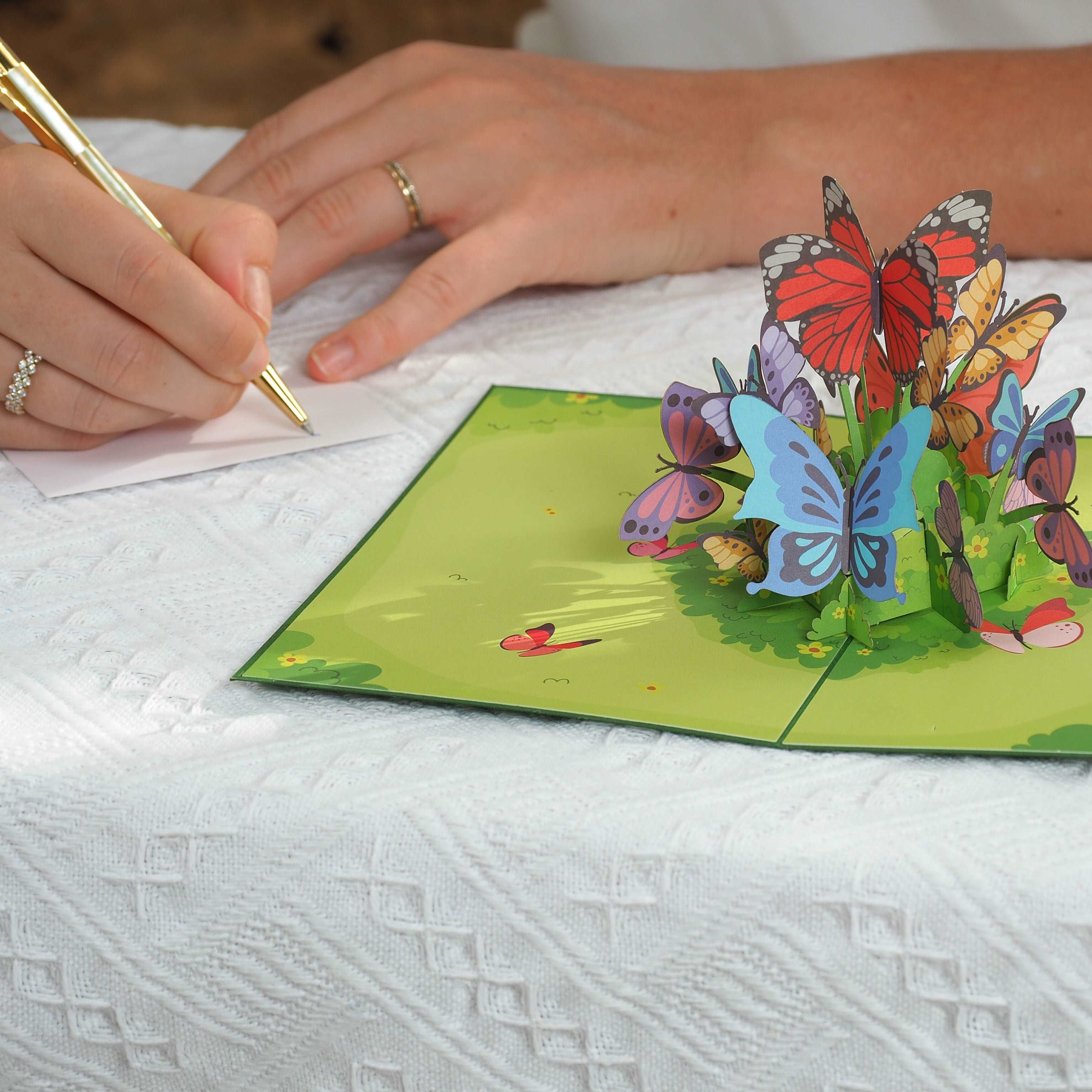 Butterflies Pop Up Card - Image 5