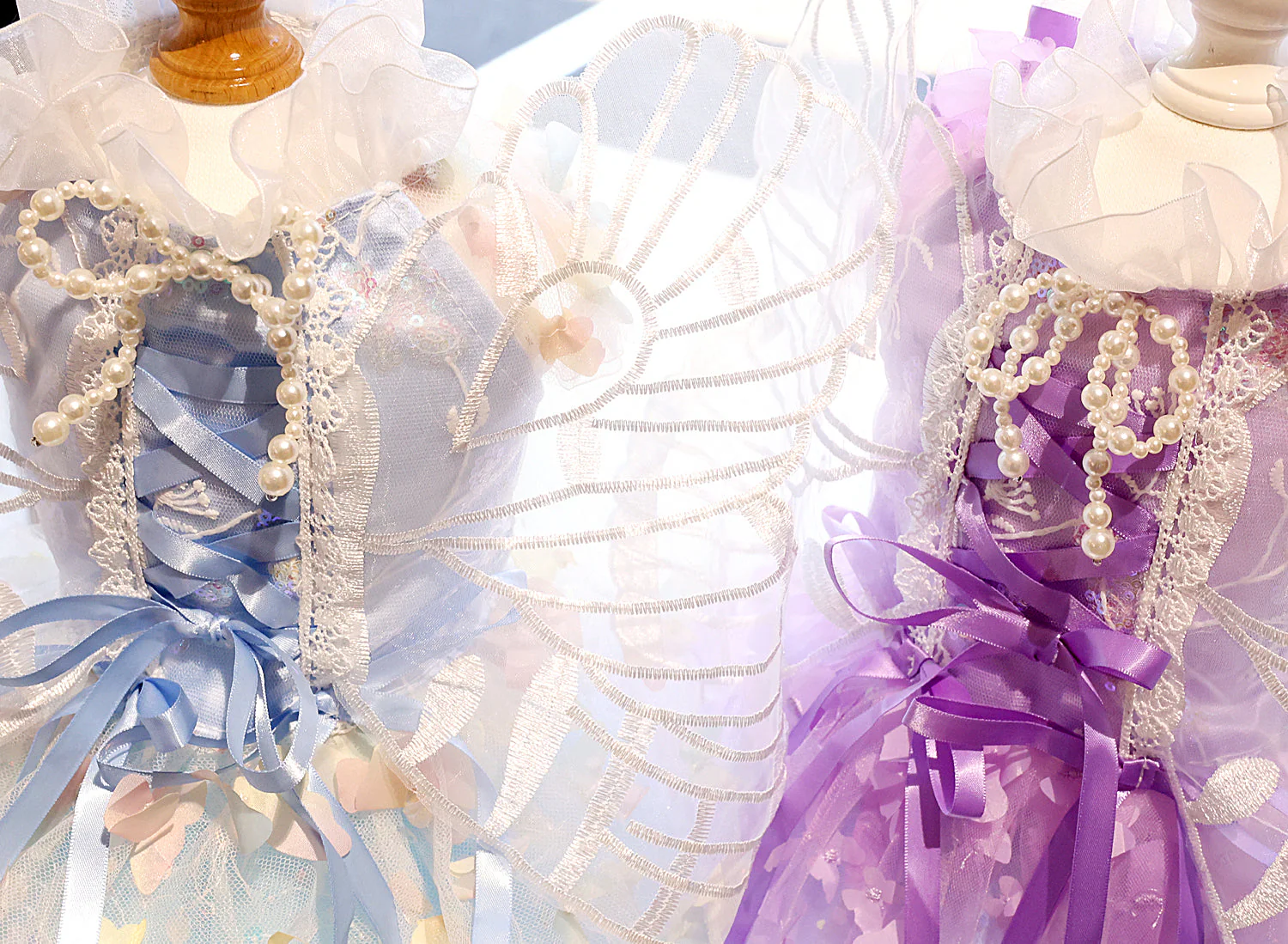 Butterfly Fairy Dog Dress with Wings – Luxury Tulle Pet Princess Outfit - Image 6