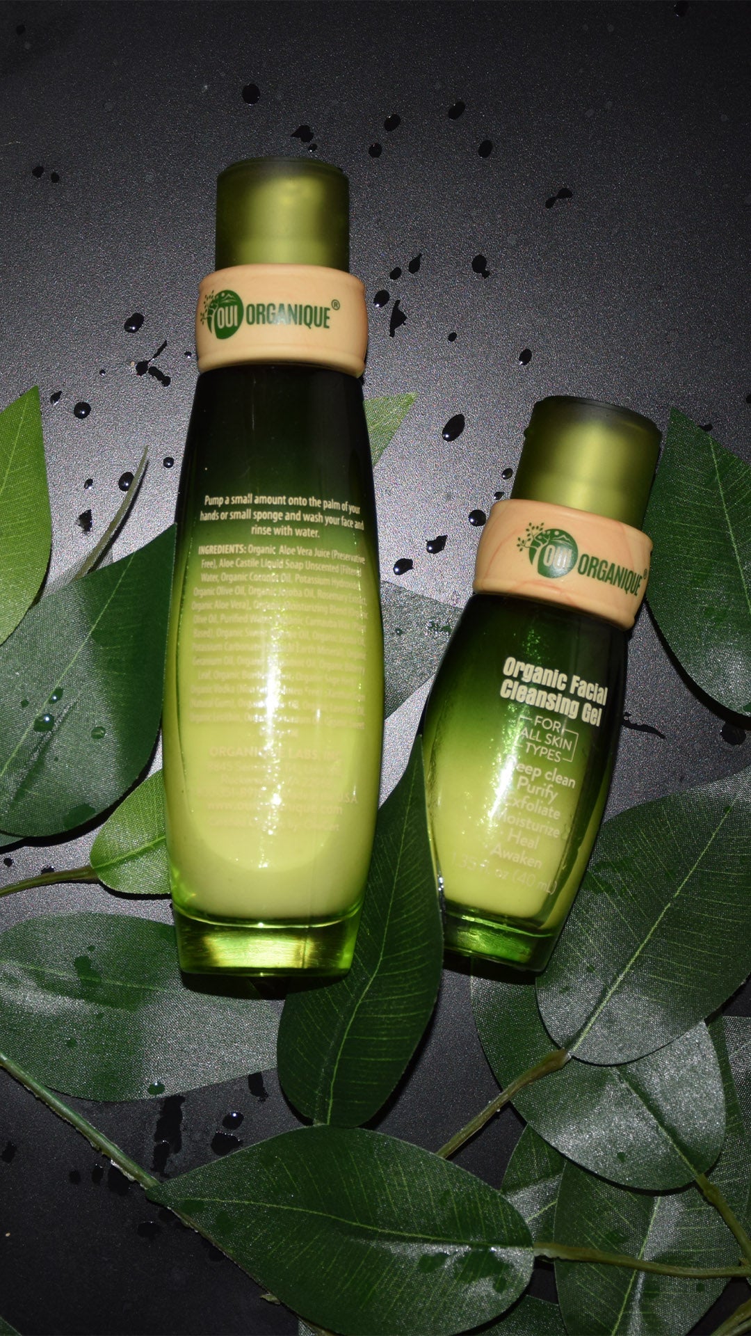 Buy one Organic Facial Cleansing Gel 100ml, and get one Organic pH balancing Facial Toner 40ml for free!!! - Image 2