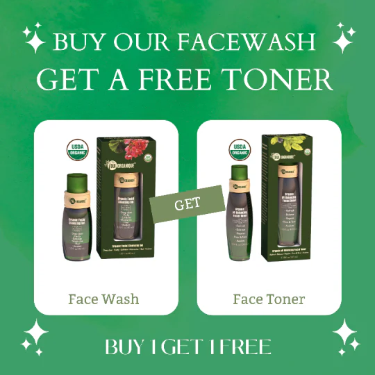 Buy one Organic Facial Cleansing Gel 100ml, and get one Organic pH balancing Facial Toner 40ml for free!!! - Image 4