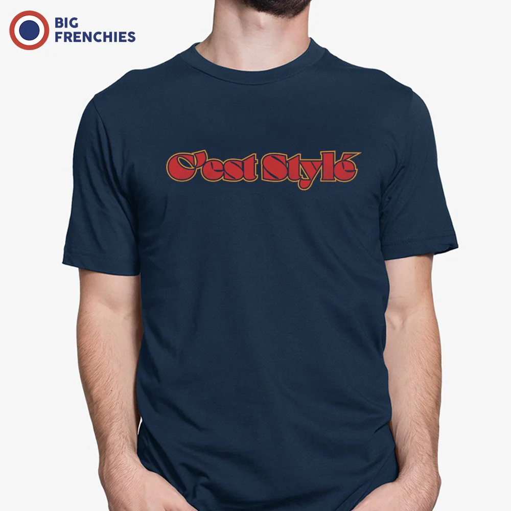 C’est Stylé Men's Organic Cotton Tee - Image 2