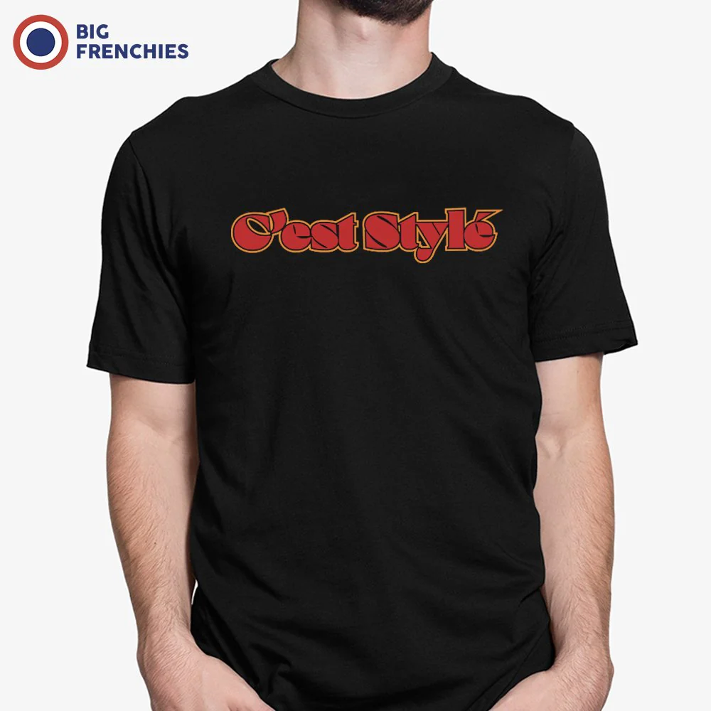 C’est Stylé Men's Organic Cotton Tee - Image 3