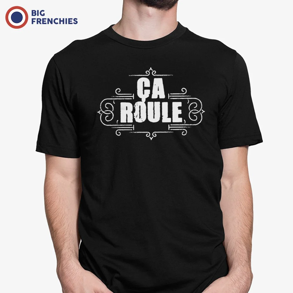 Ça Roule Men's Organic Cotton Tee - Image 3
