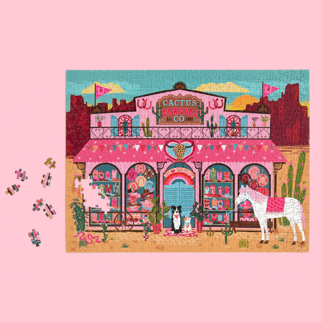 Cactus Cowgirl Co. 500 Piece Puzzle - Image 2