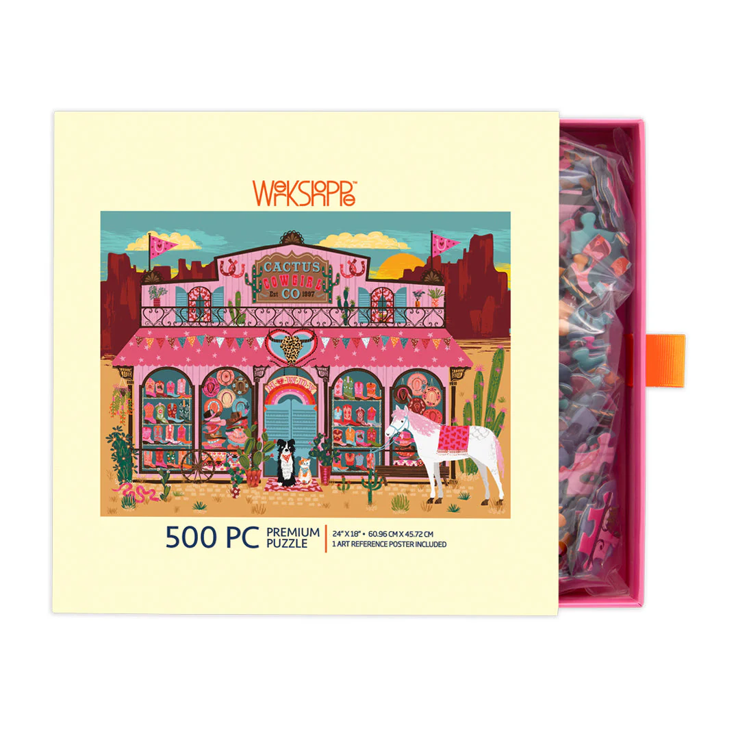 Cactus Cowgirl Co. 500 Piece Puzzle - Image 4