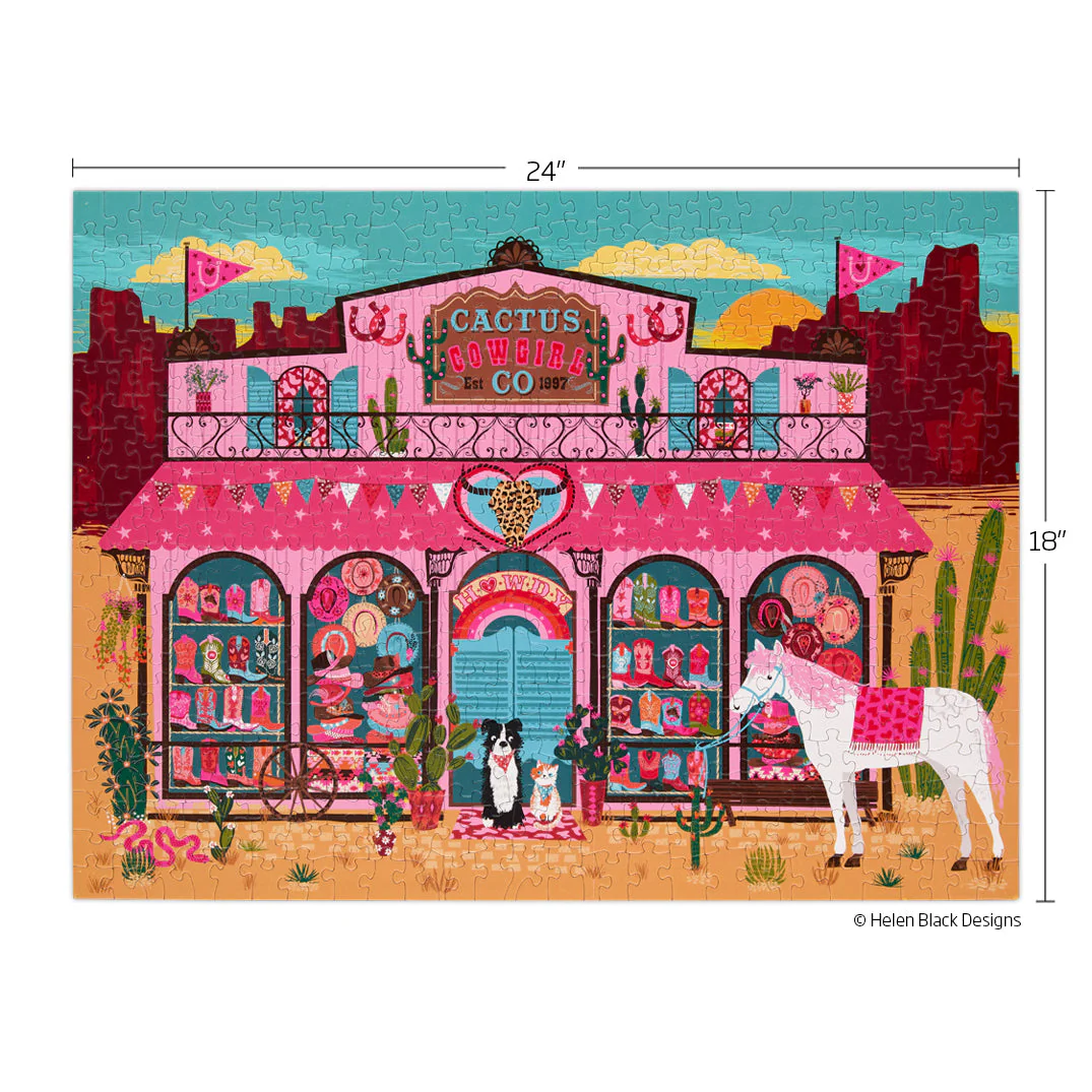 Cactus Cowgirl Co. 500 Piece Puzzle - Image 5