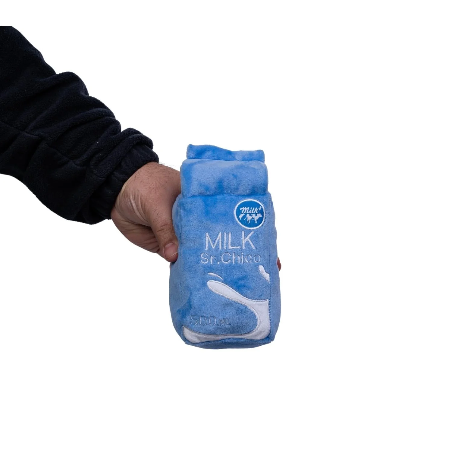 Cake Slice & Milk Midnight Snack Plush Dog Toy Gift Set – with Squeaker & Crinkle Paper - Image 5
