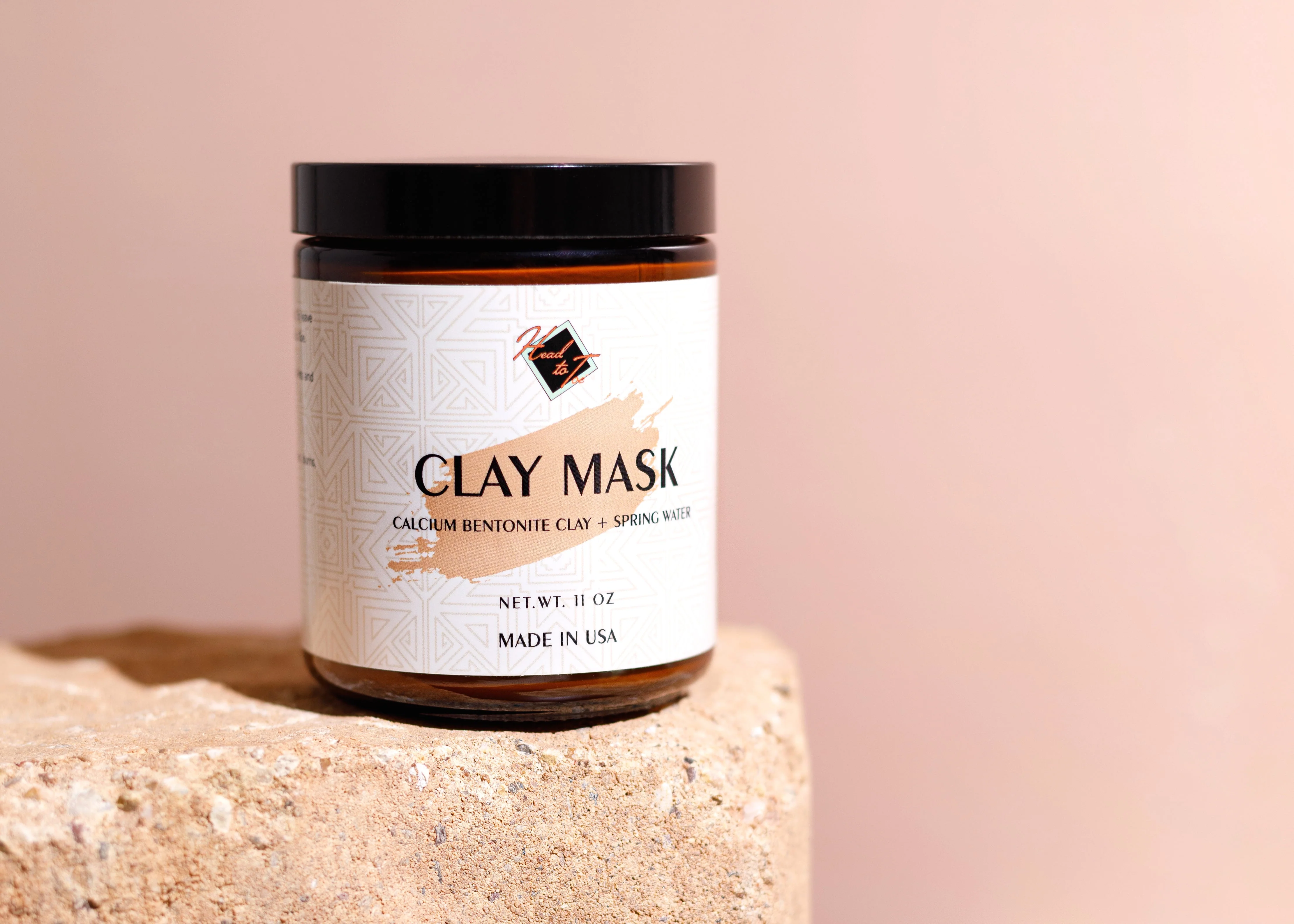 Calcium Bentonite Clay Face Mask - Ready-to-Use, Pure Spring Water - Image 3