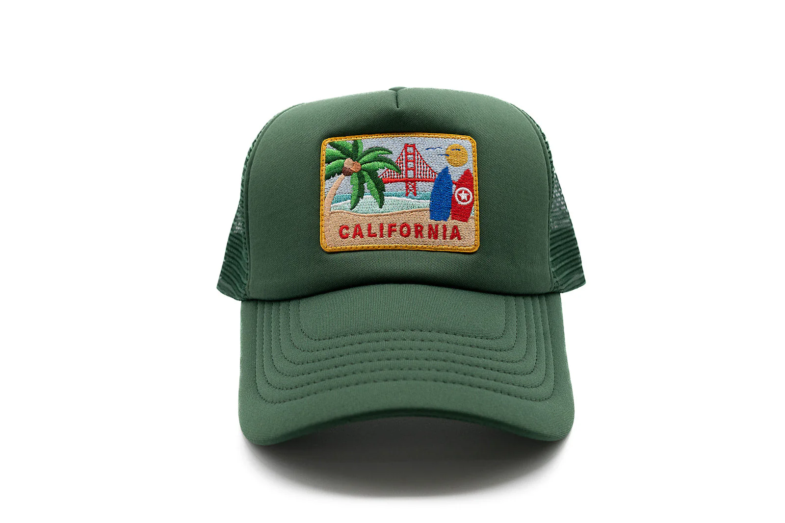California Postcard Trucker Hat - Image 13