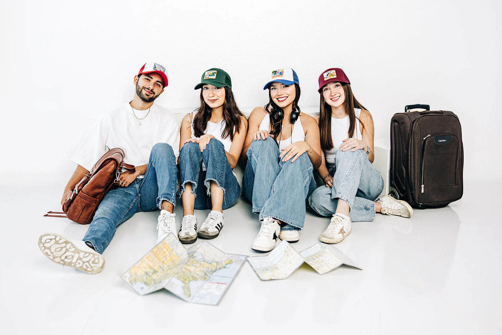 California Postcard Trucker Hat - Image 15