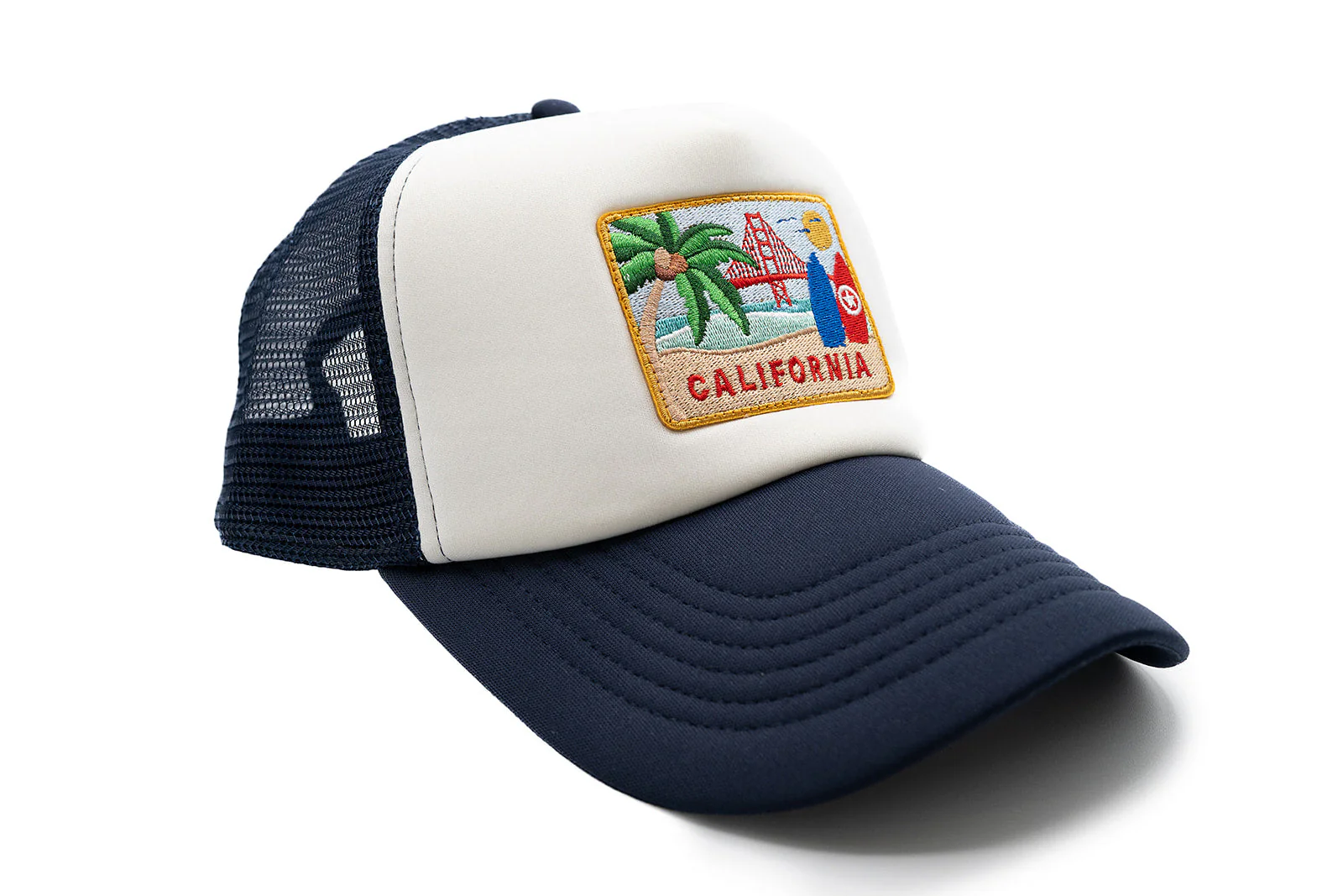 California Postcard Trucker Hat - Image 2