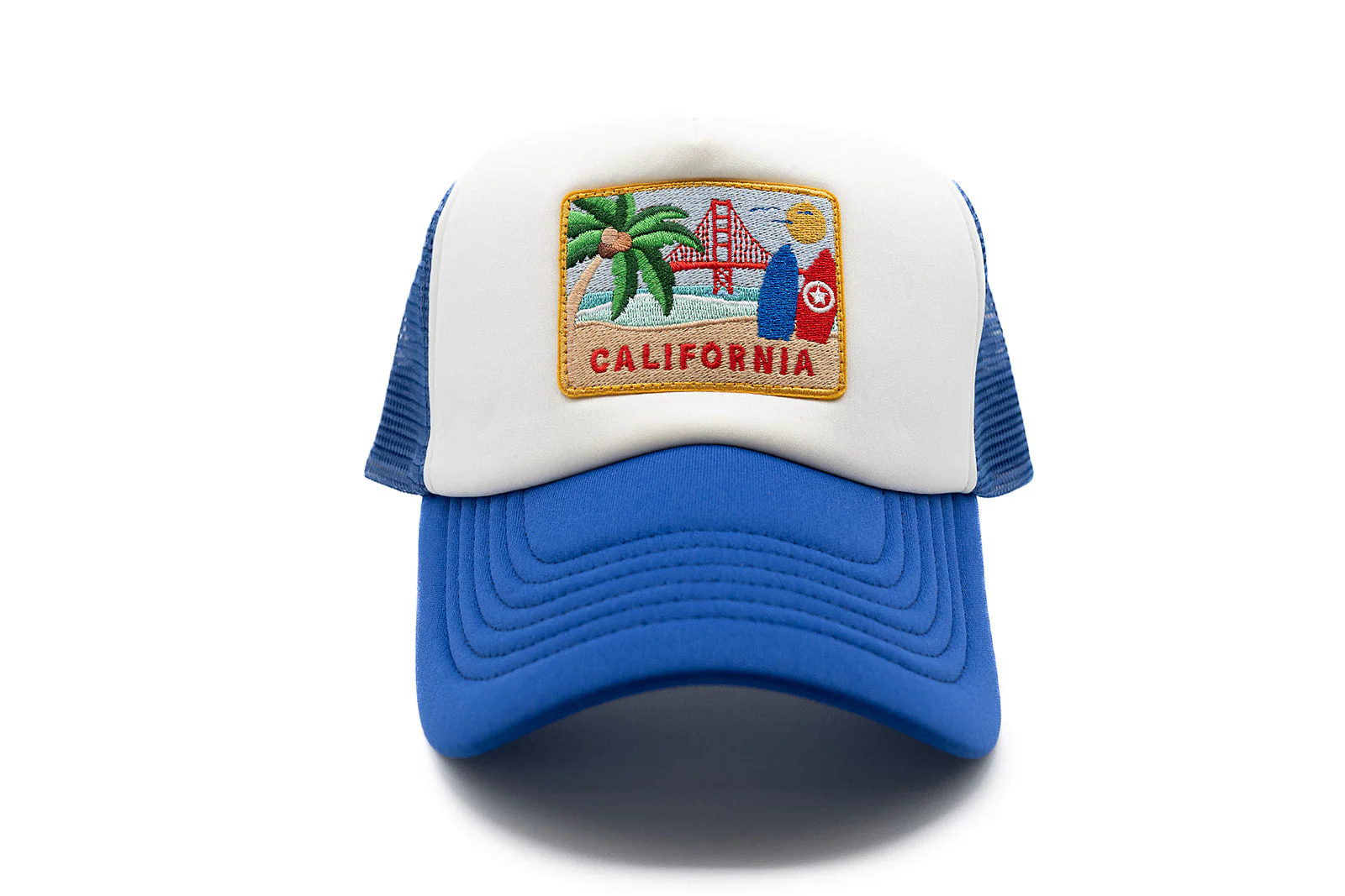 California Postcard Trucker Hat - Image 4